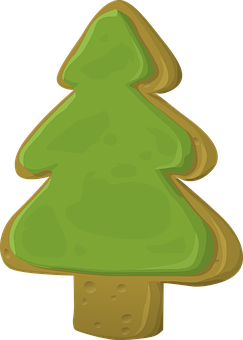 Cartoon Pine Tree Graphic PNG