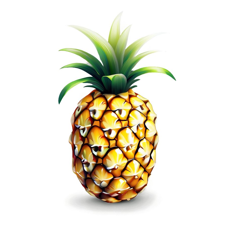 Cartoon Pineapple Png 05032024 PNG