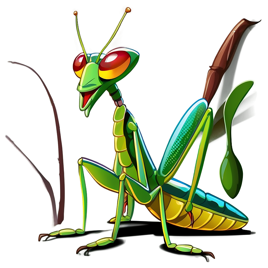 Cartoon Praying Mantis Png 34 PNG