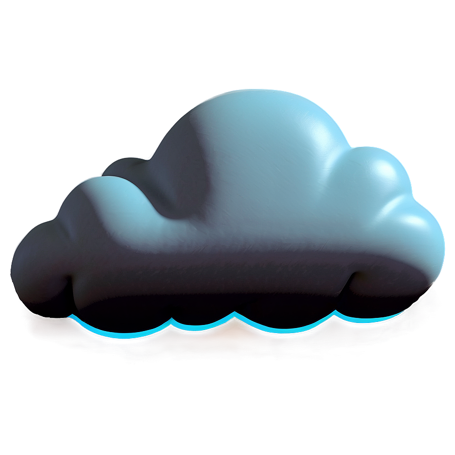 Cartoon Puff Cloud Png Ldj PNG