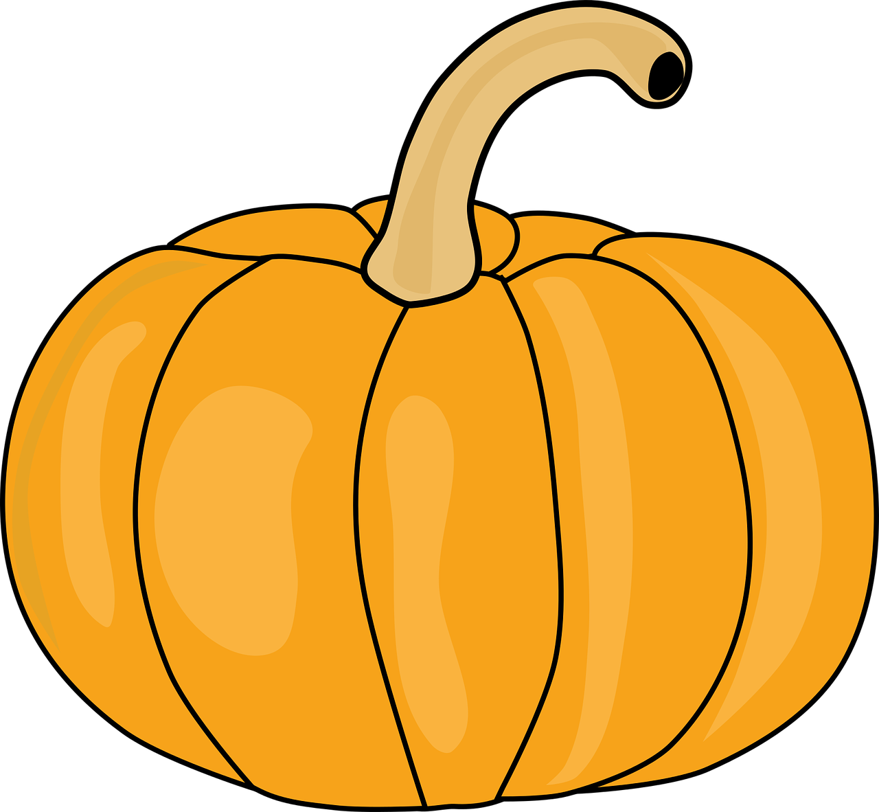 Cartoon Pumpkin Illustration PNG