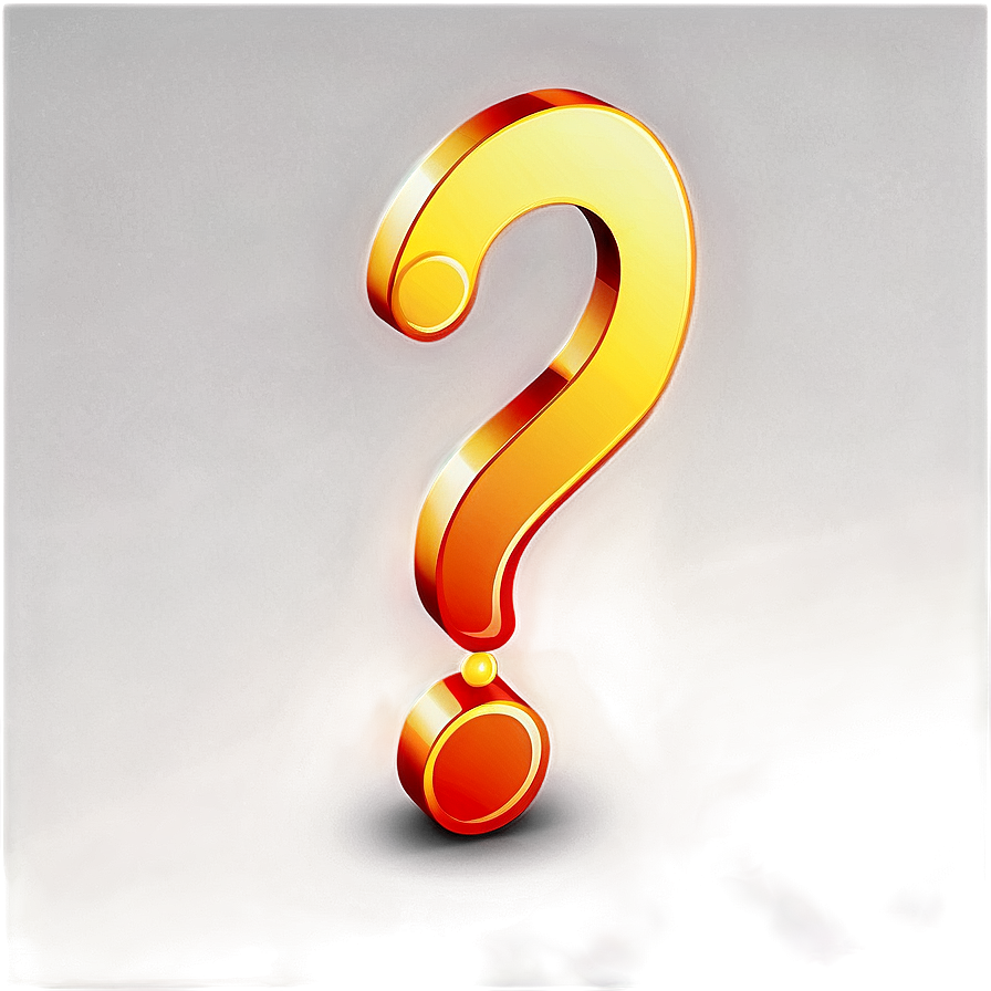 Cartoon Question Mark Illustration Png 58 PNG