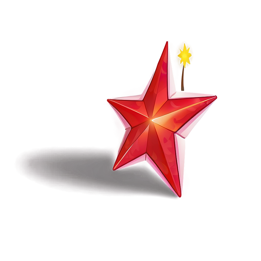 Cartoon Red Star Png 31 PNG