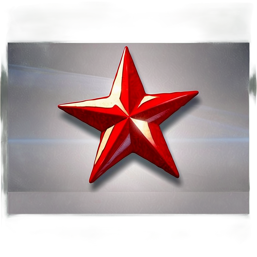 Cartoon Red Star Png 58 PNG
