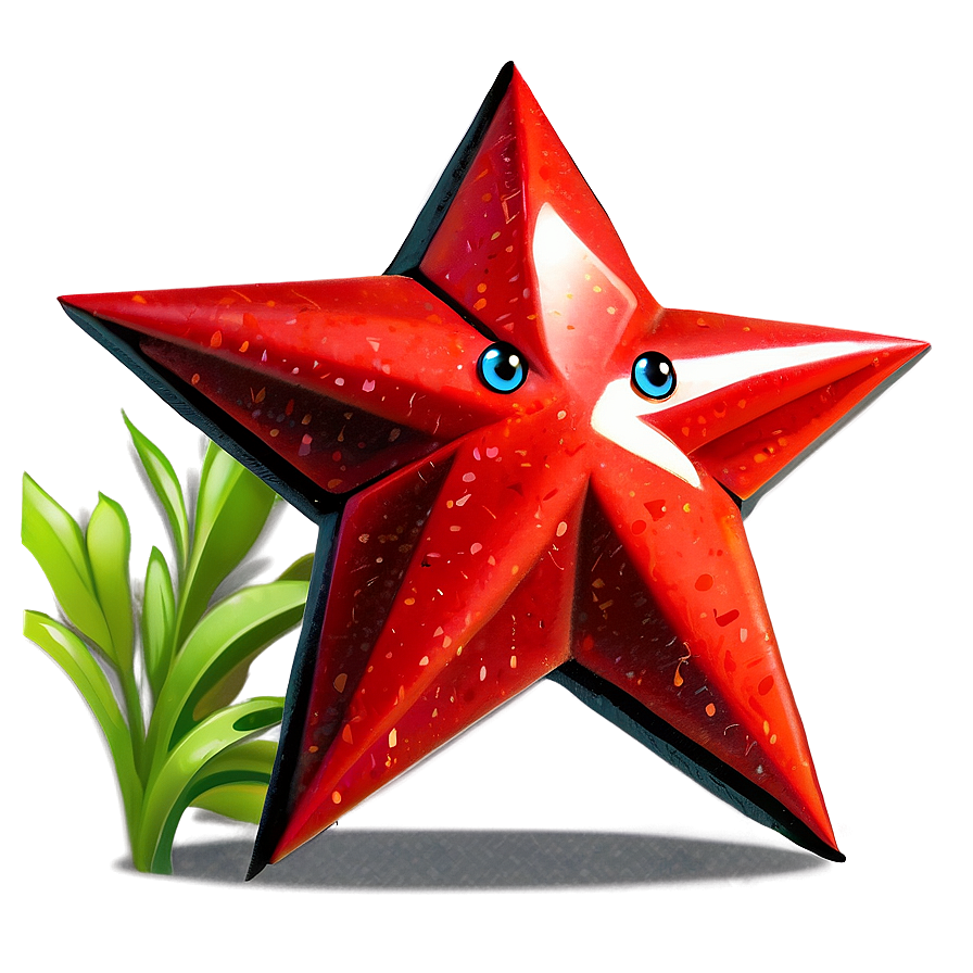 Cartoon Red Star Png Ilm9 PNG