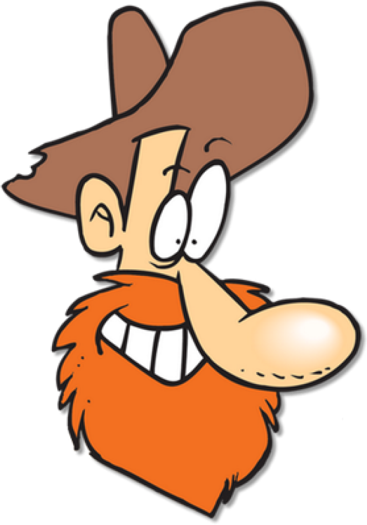 Cartoon Redneck Character PNG