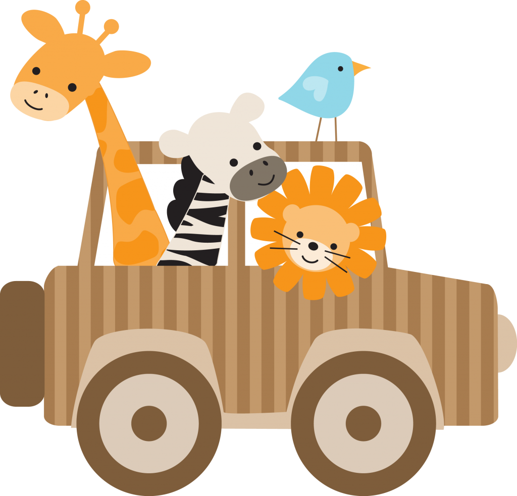 Cartoon Safari Adventure PNG