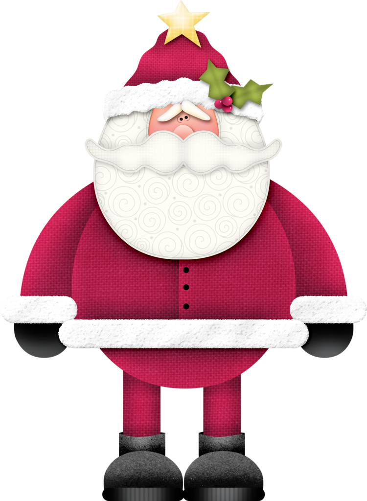 Cartoon Santa Claus Transparent Background PNG