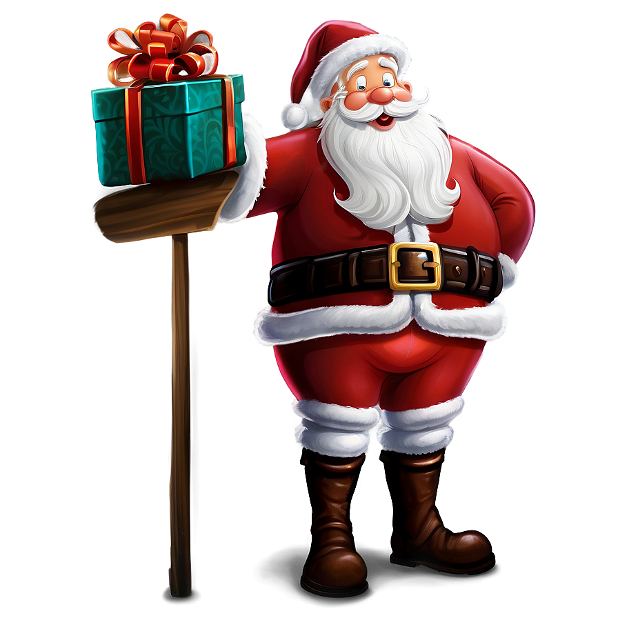 Download Cartoon Santa Png 05042024 | Wallpapers.com