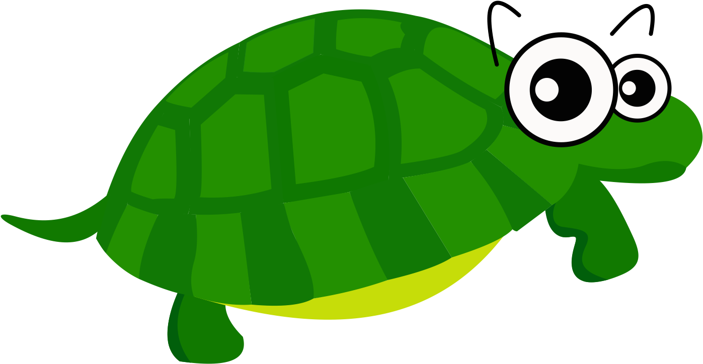 Cartoon Sea Turtle Illustration PNG