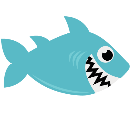 Cartoon Shark Graphic PNG