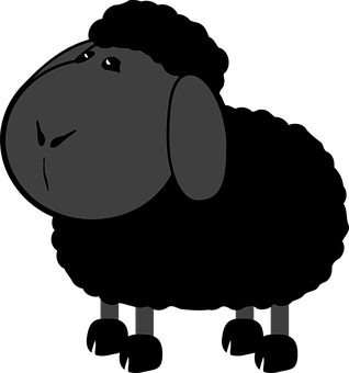 Cartoon_ Sheep_ Silhouette.jpg PNG