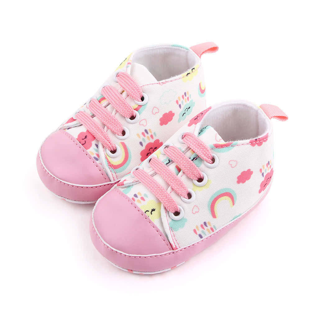 Look at this Bright and Colorful Cartoon Shoe!