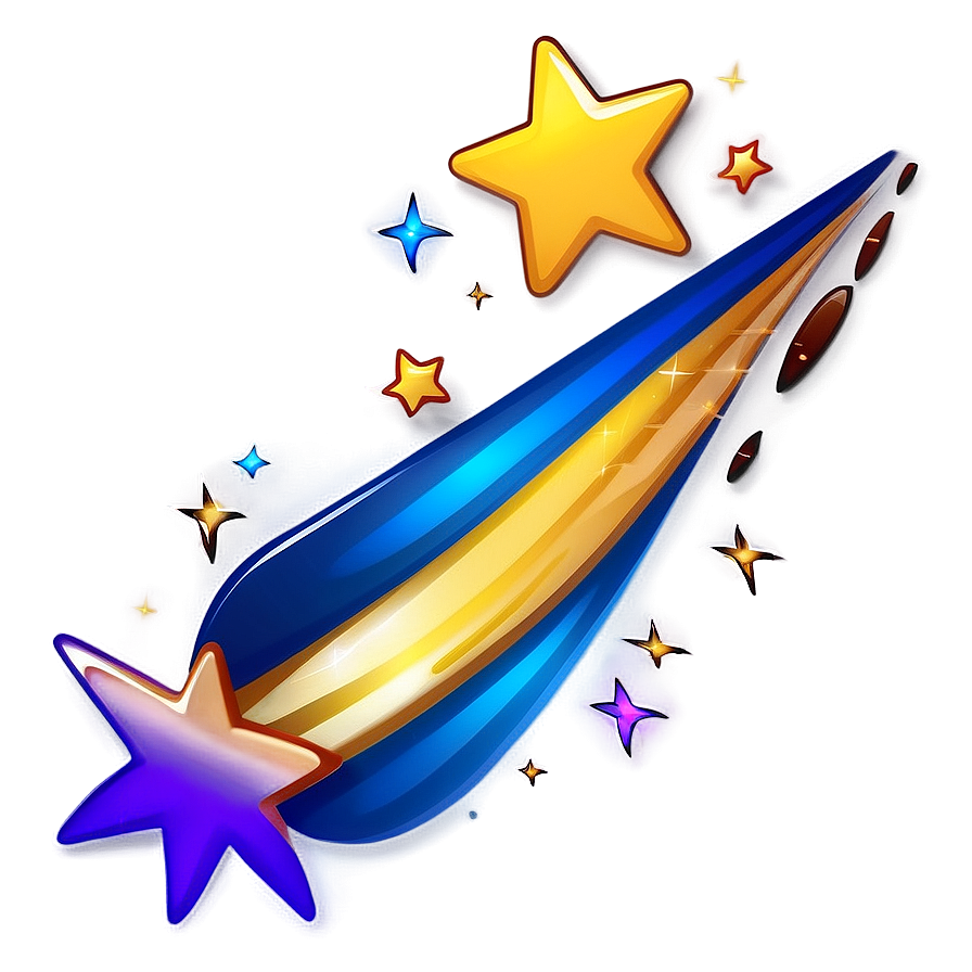 Cartoon Shooting Star Png Ucx PNG