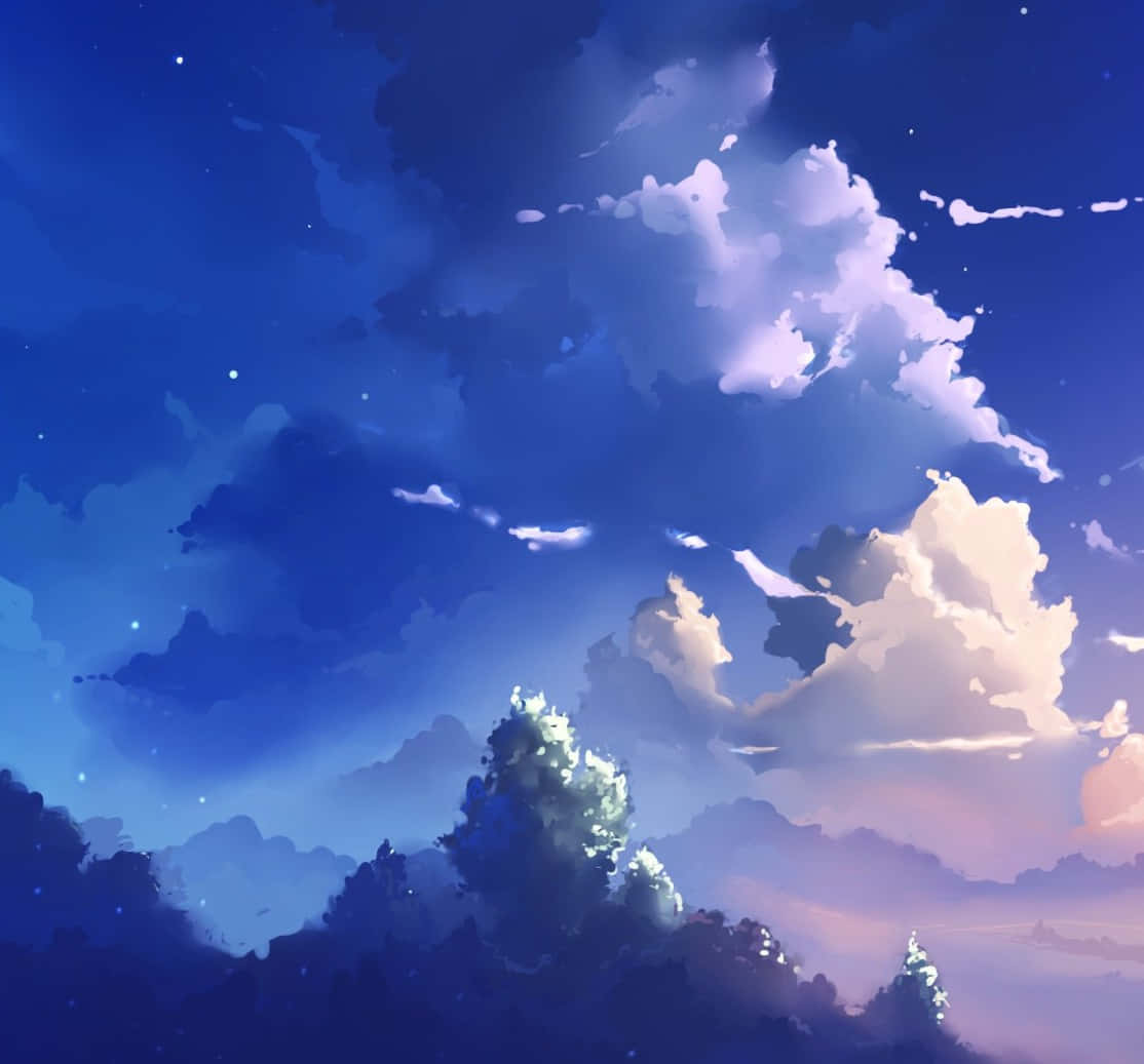 Cartoon Sky Background