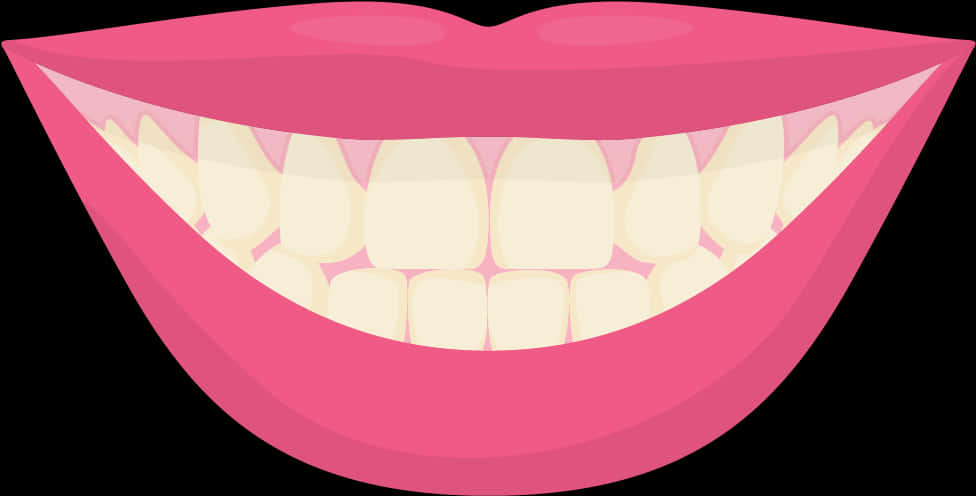 Cartoon Smile Illustration PNG