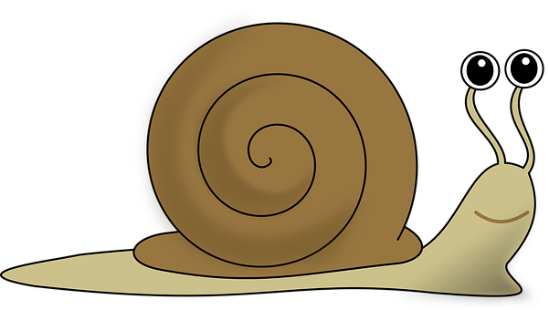 Cartoon Snail Cute Illustration PNG