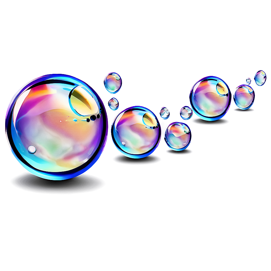 Cartoon Soap Bubbles Png 34 PNG