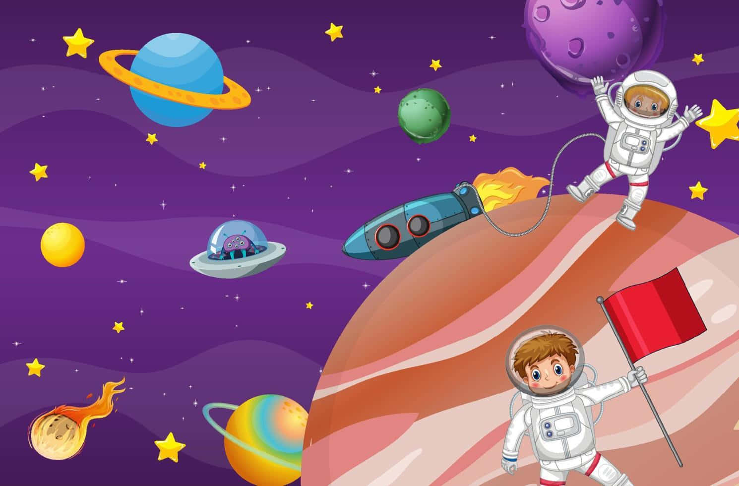 Explore a Sci-Fi World Inspired By Cartoon Animation