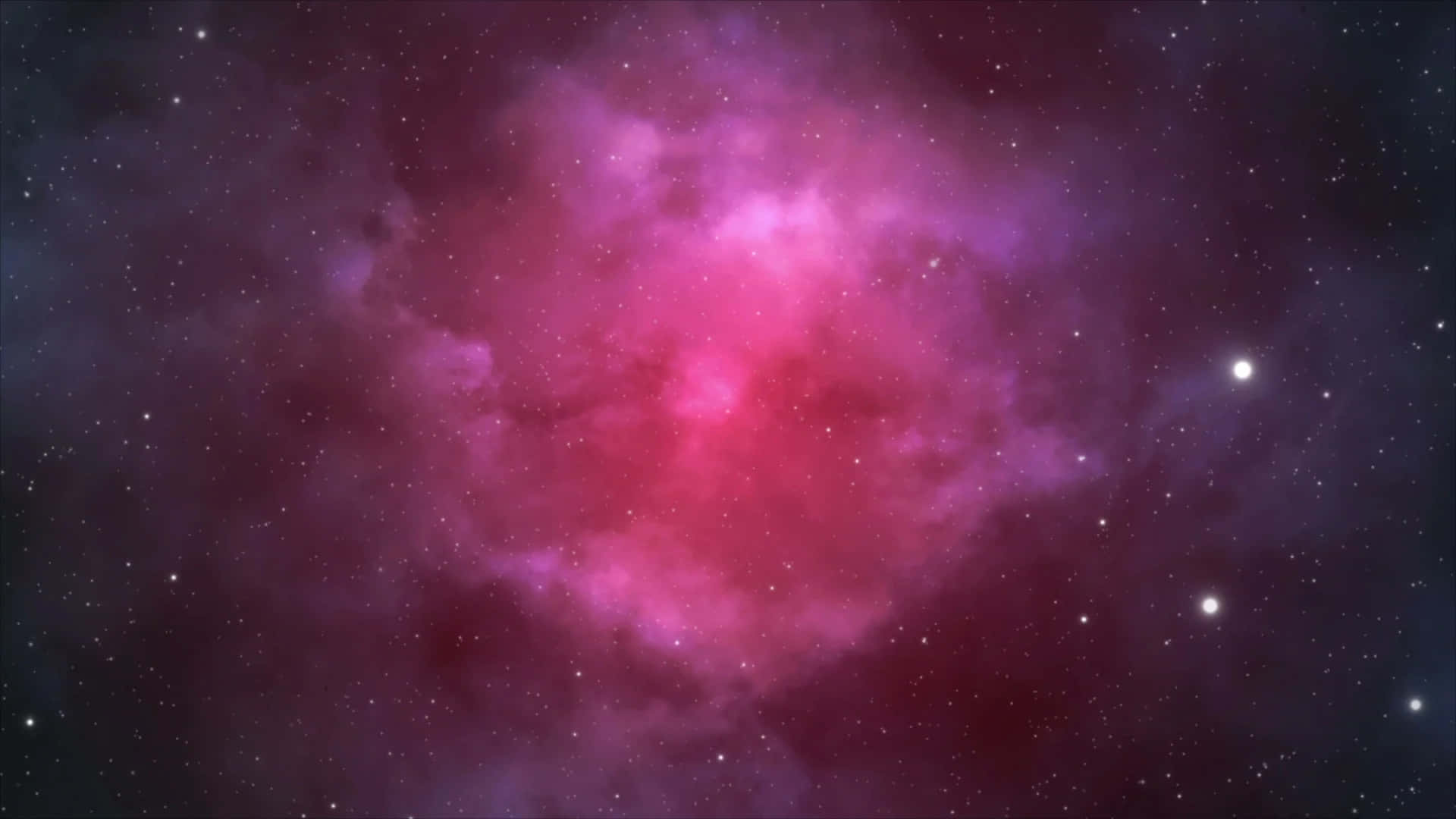Unanebulosa Púrpura En El Espacio Con Estrellas Fondo de pantalla