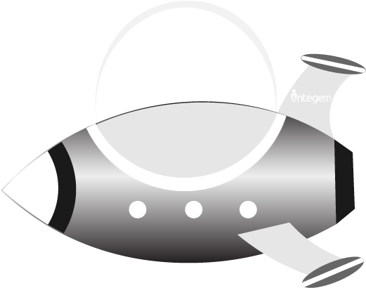 Cartoon Spaceship Vector Illustration PNG