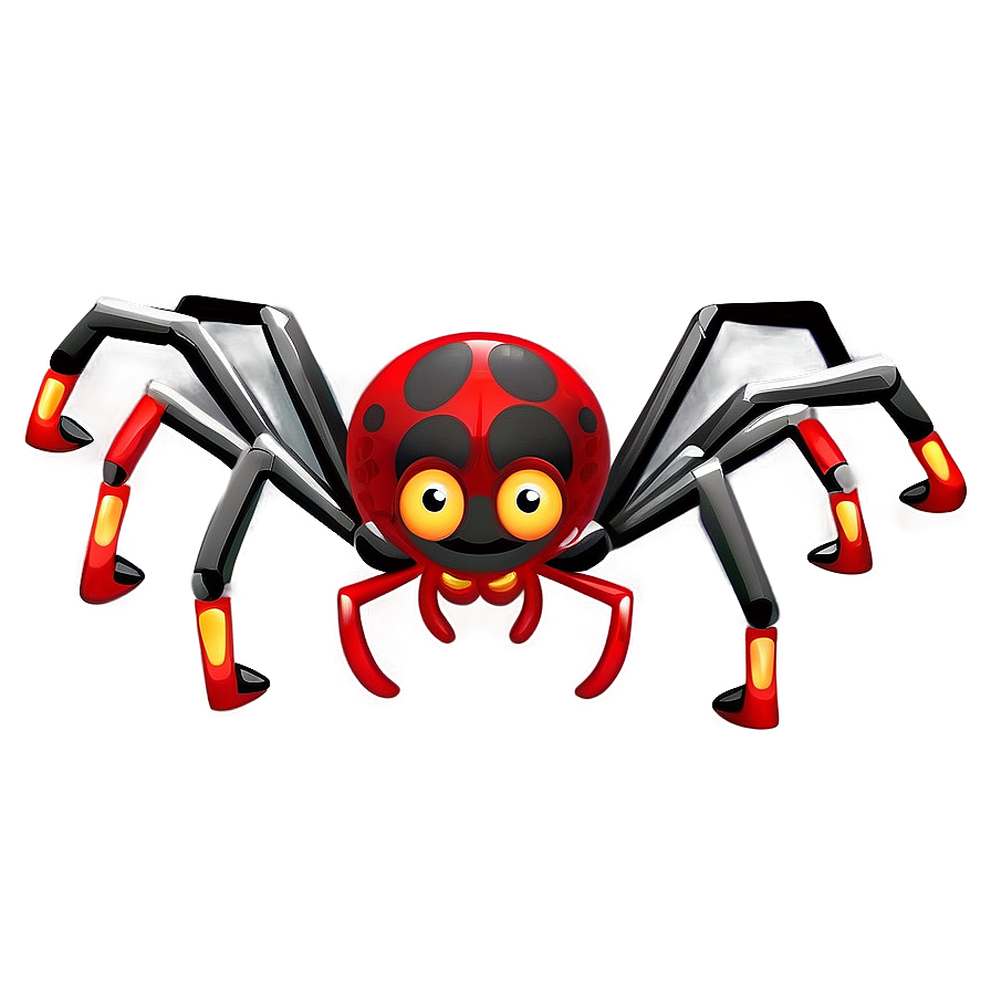 Cartoon Spider Climbing Png 55 PNG