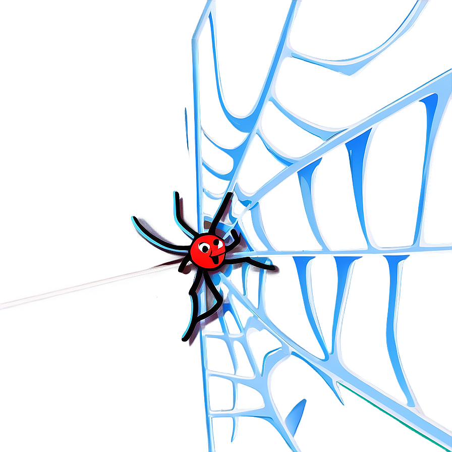 Download Cartoon Spideron Web | Wallpapers.com