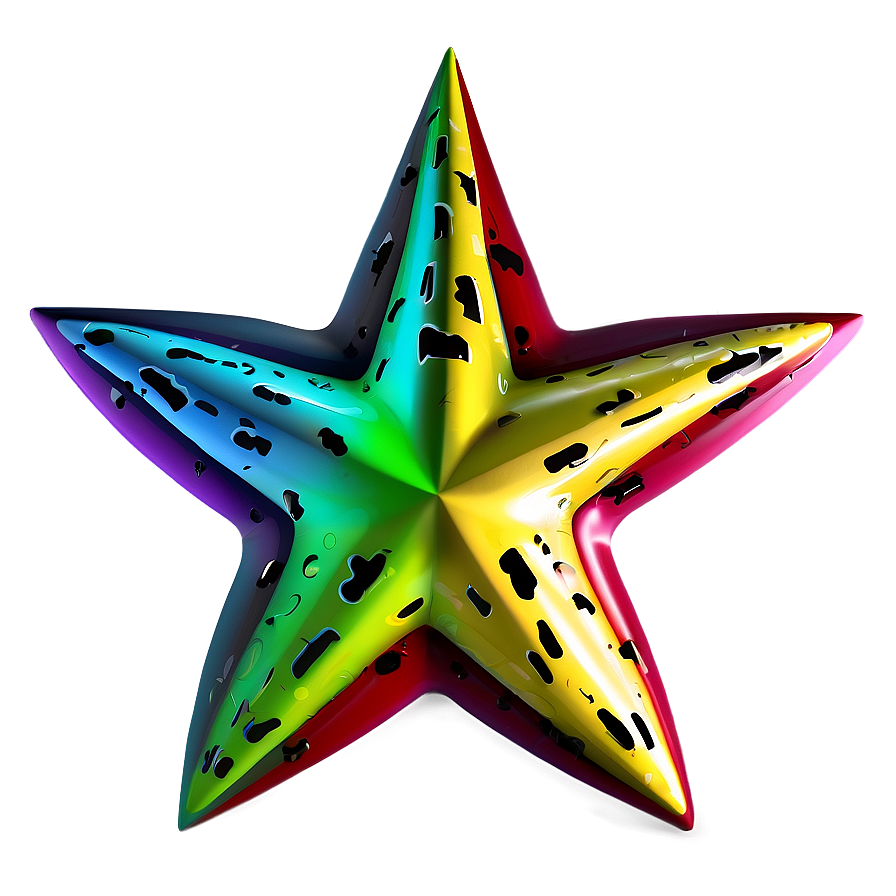 Cartoon Star B PNG