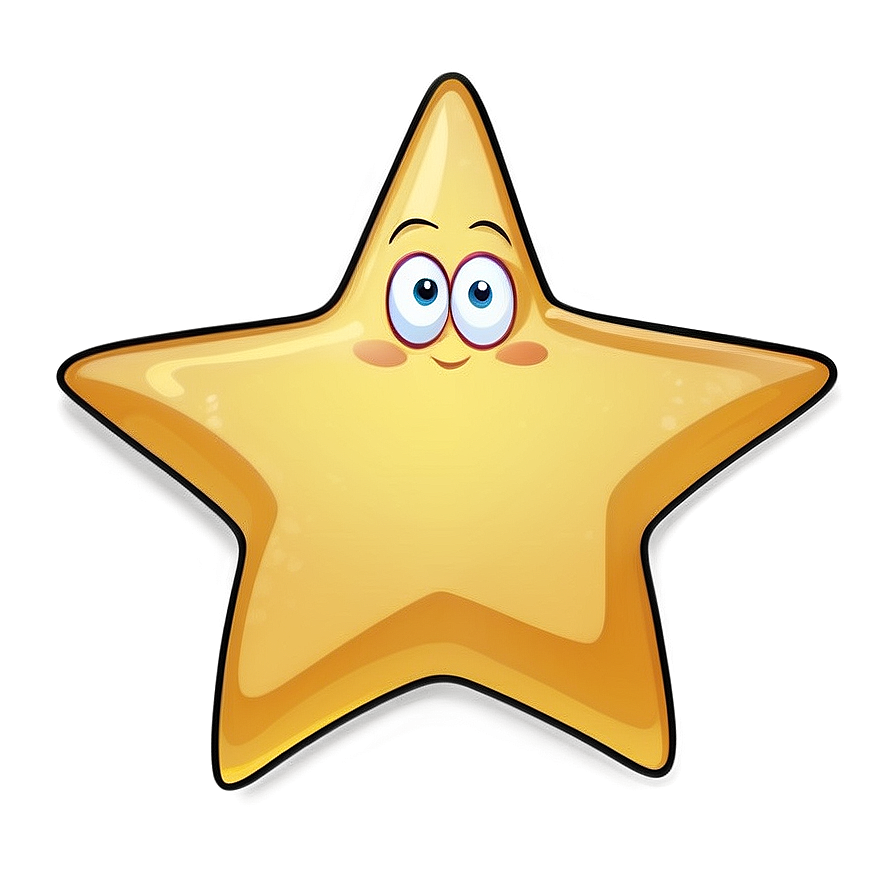 Cartoon Star Clipart Png 35 PNG