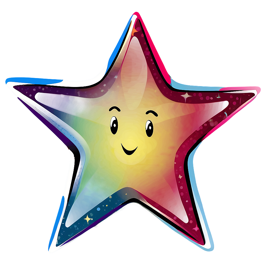 Cartoon Star Drawing Png 26 PNG