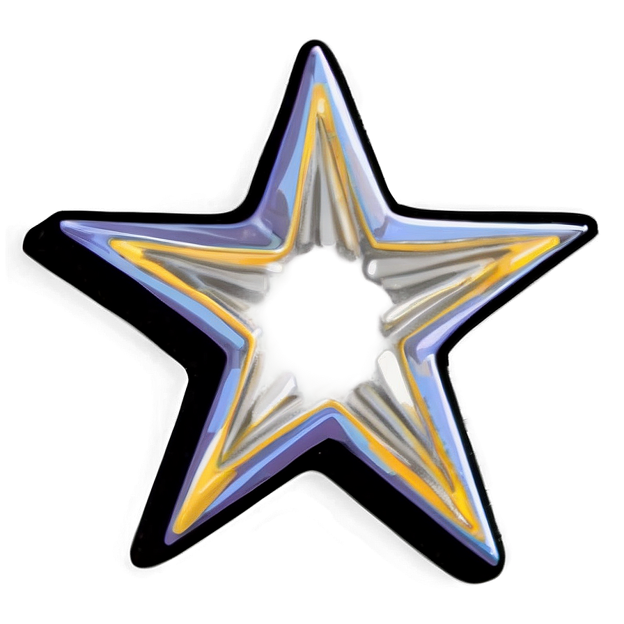 Cartoon Star Drawing Png Pql PNG