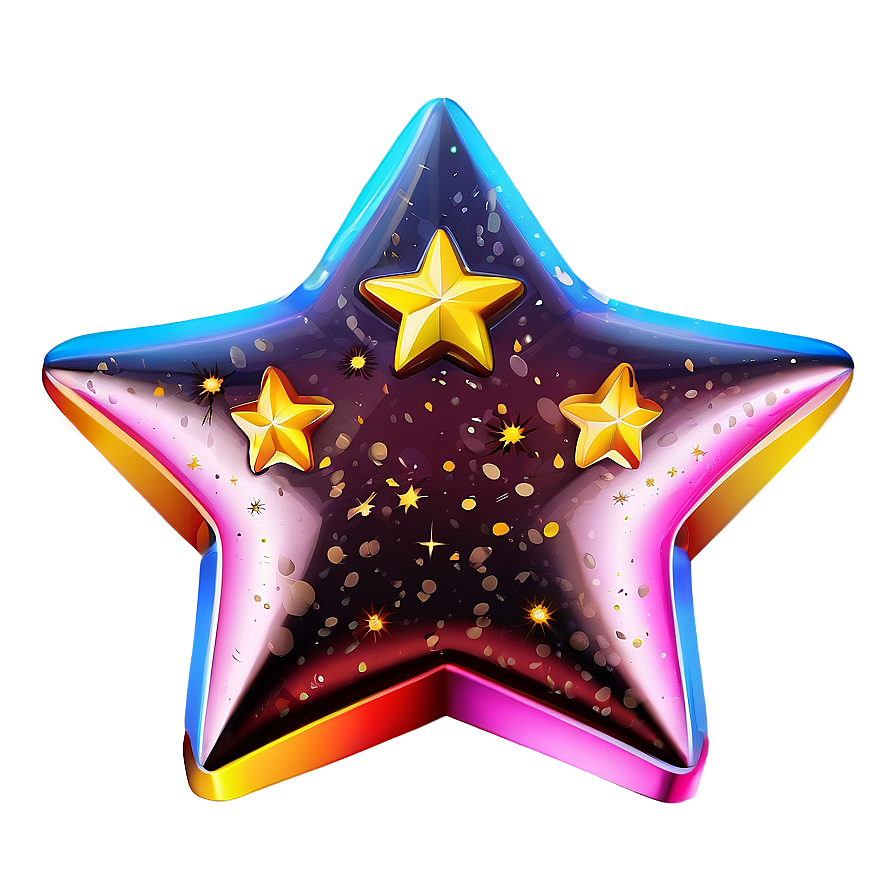 Cartoon Star Icon Png Vgk50 PNG
