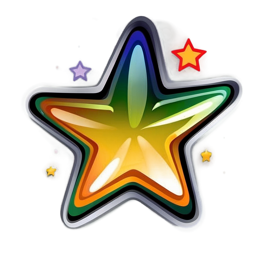 Cartoon Star Illustration Png 53 PNG