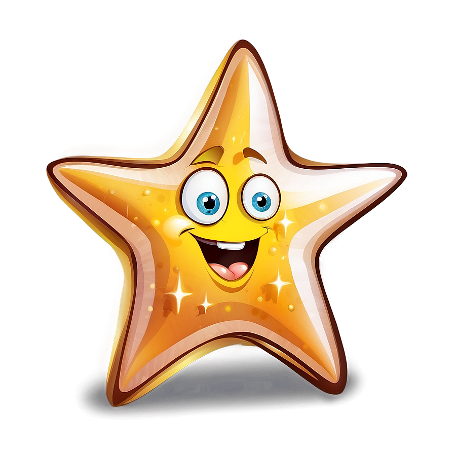 Cartoon Star Illustration Png 73 PNG