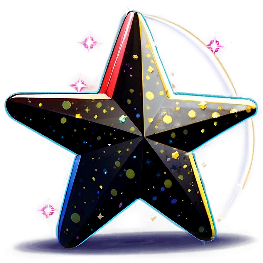 Cartoon Star Silhouette Png 71 PNG