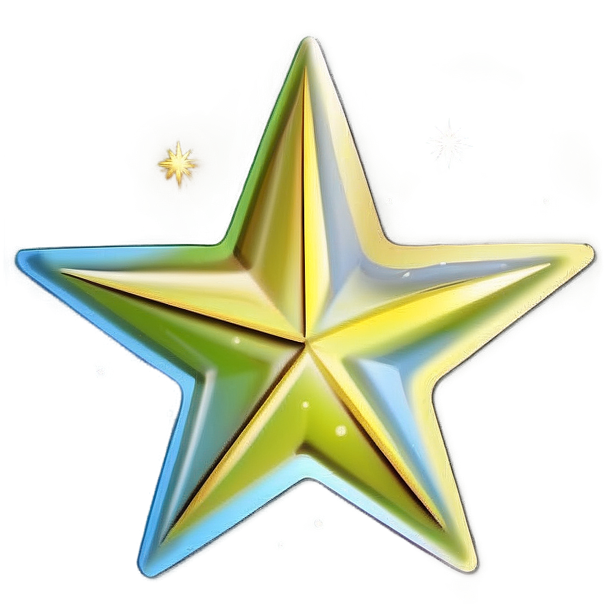 Cartoon Star Sticker Png 51 PNG