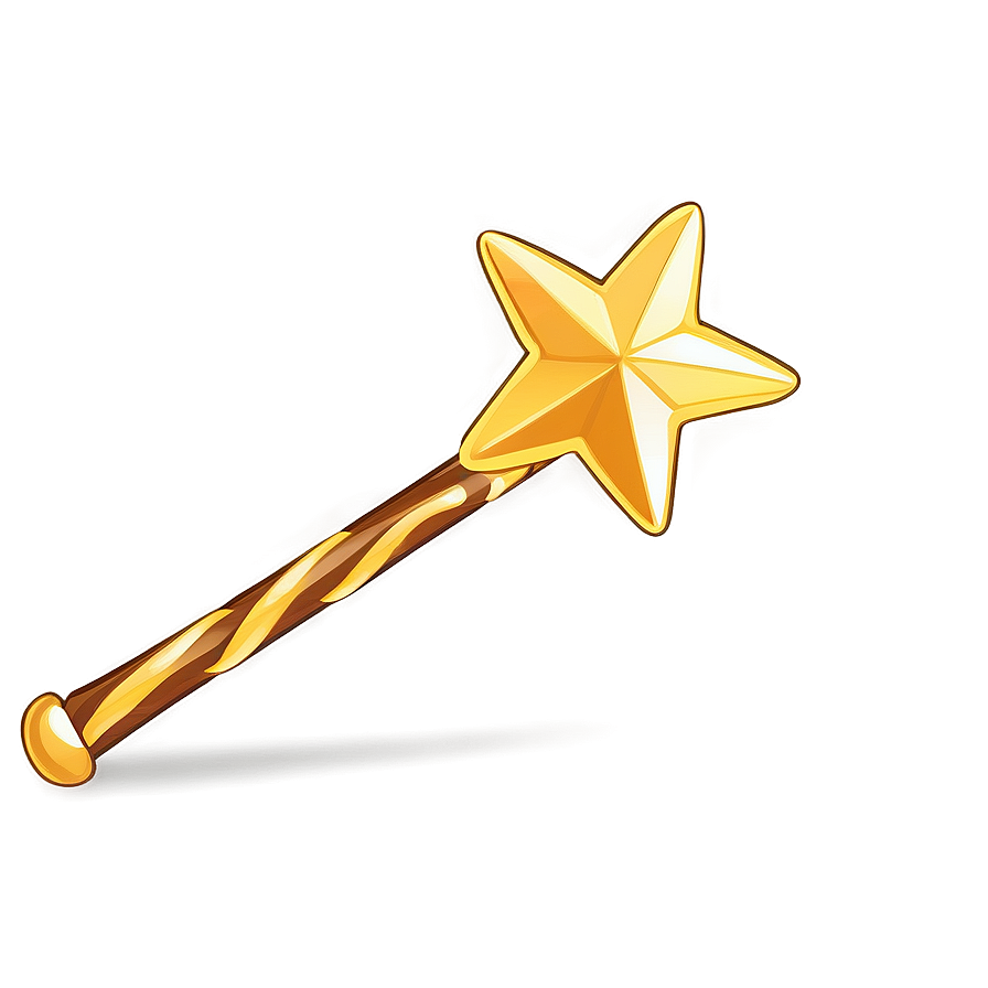 Cartoon Star Wand Png Tfs96 PNG