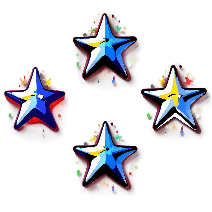 Cartoon Stars Transparent Png 89 PNG