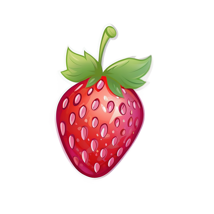 Cartoon Strawberry Png Cyt PNG