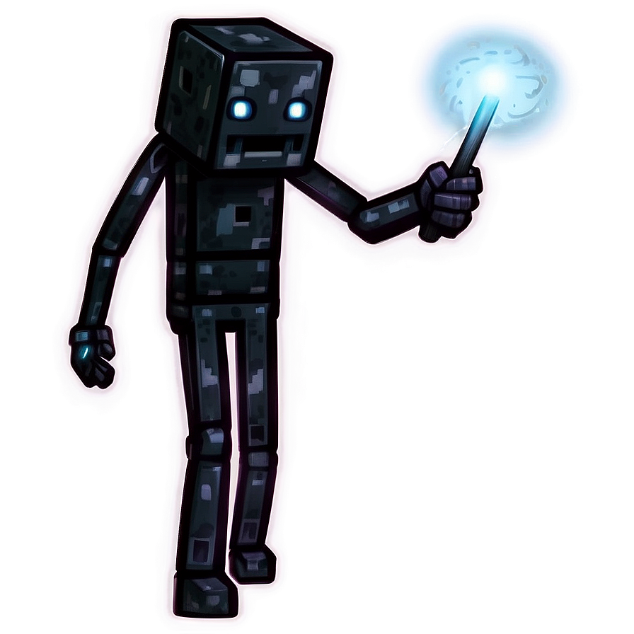 Cartoon Style Enderman Character Png 05242024 PNG