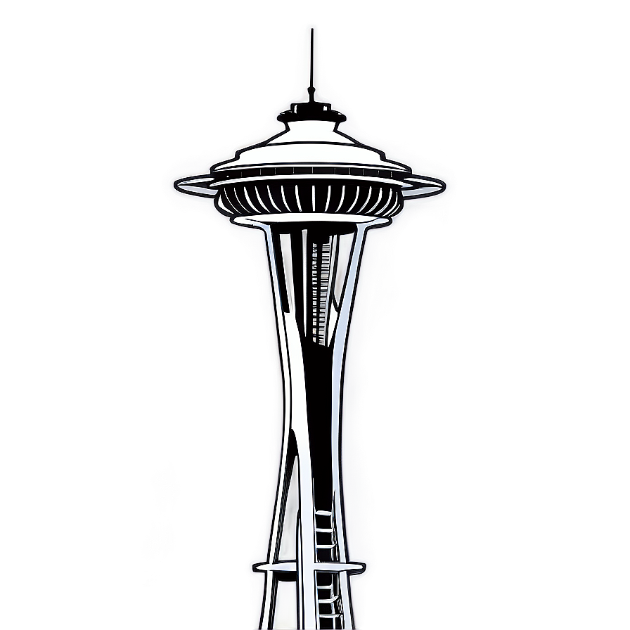 Cartoon Style Seattle Skyline Png Eef98 PNG