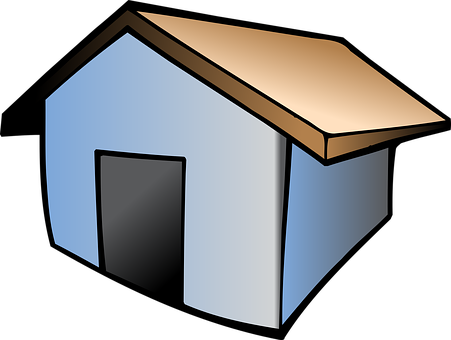 Cartoon Style Simple House PNG