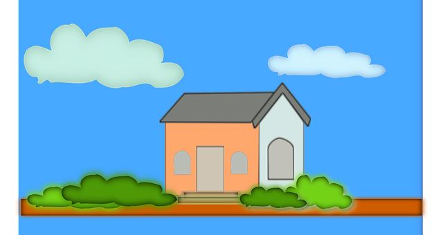 Cartoon Style Simple House PNG