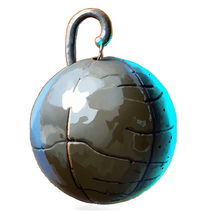 Cartoon Style Wrecking Ball Png Mtx93 PNG