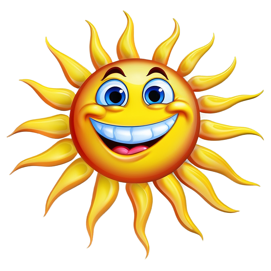 Cartoon Sun Transparent Png 05252024 PNG