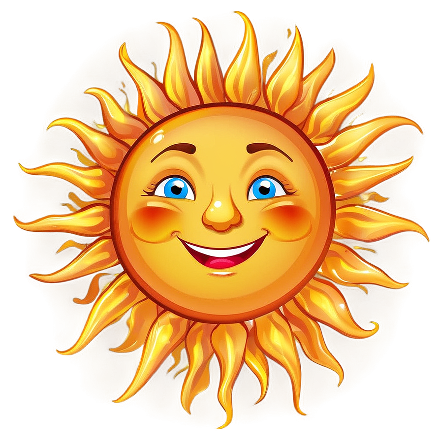 Cartoon Sun Transparent Png 05252024 PNG