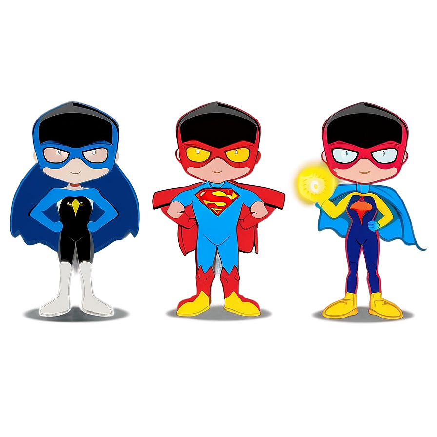 Cartoon Superpowers Png Jlu85 PNG