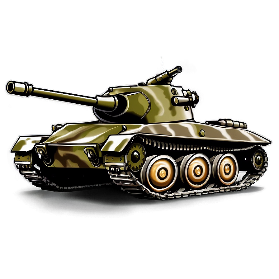 Cartoon Tank Art Png Qqo80 PNG