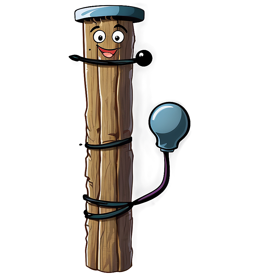 Cartoon Telephone Pole Png Uua PNG