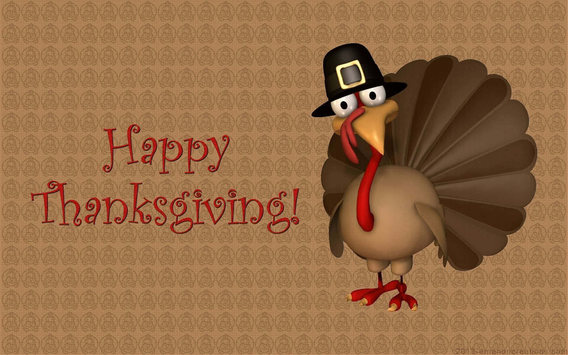 Celebrate Thanksgiving with Family and Friends Wallpaper